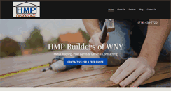 Desktop Screenshot of hmpbuilders.com