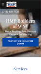 Mobile Screenshot of hmpbuilders.com